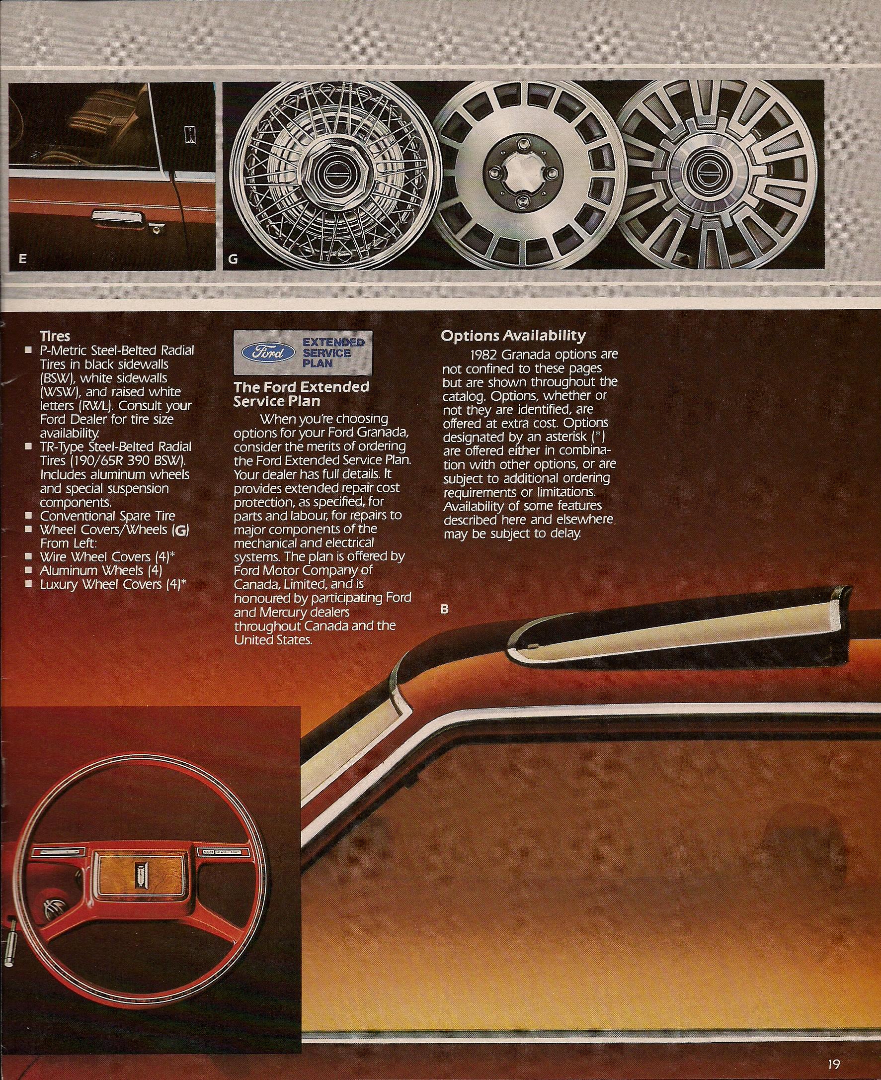1982 Ford Granada Brochure Page 15